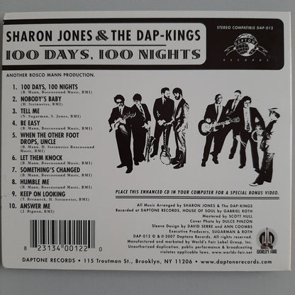 Sharon Jones & The Dap-Kings : 100 Days, 100 Nights (CD, Album)