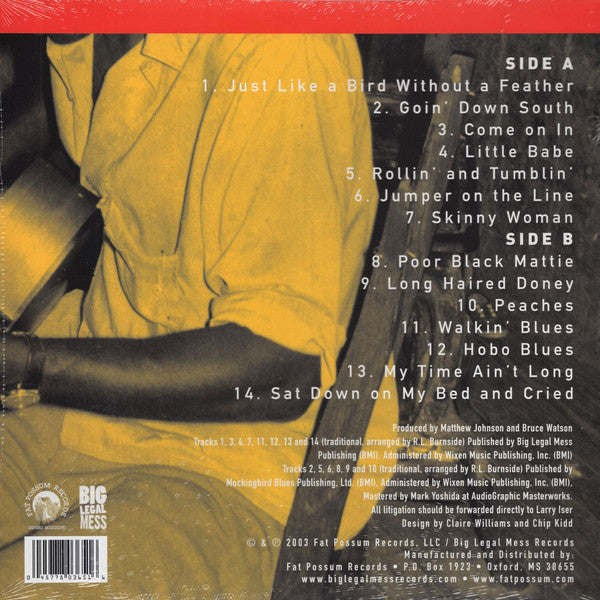 R.L. Burnside : First Recordings (LP, Album, RP)