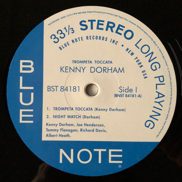 Kenny Dorham : Trompeta Toccata (LP, Album, RE, 180)
