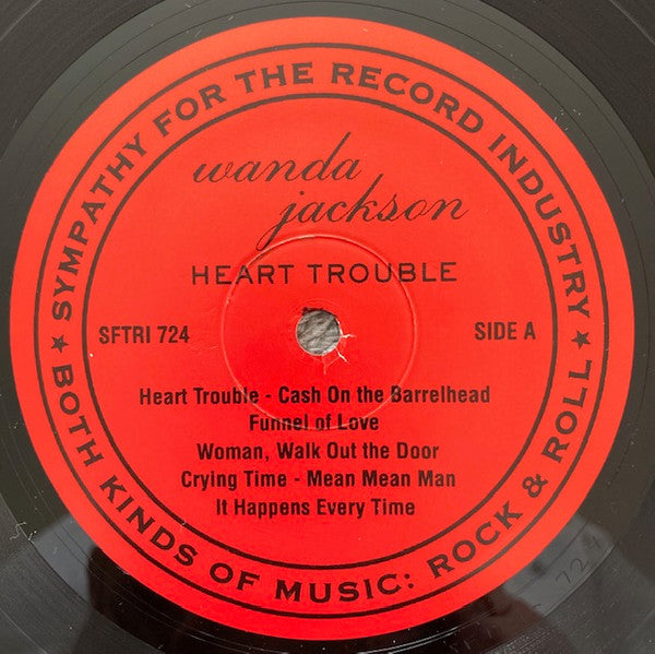 Wanda Jackson : Heart Trouble (LP, Album)