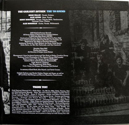 The Gaslight Anthem : The '59 Sound (LP, Album)