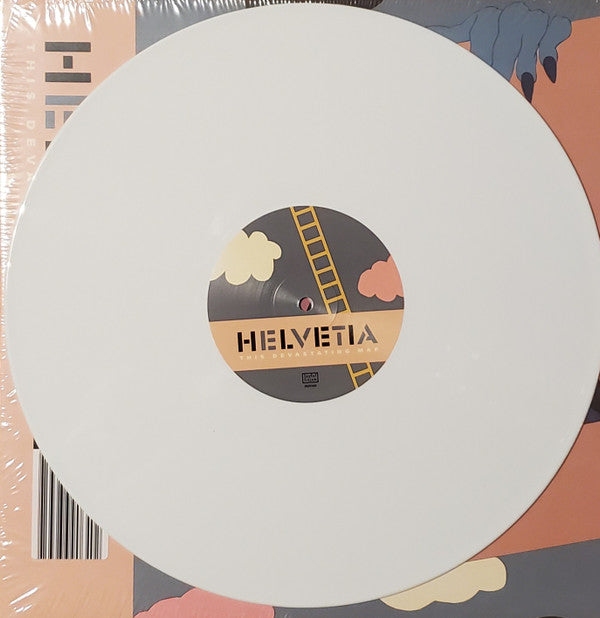 Helvetia : This Devastating Map (LP, Album, Whi)