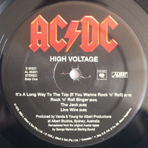 AC/DC : High Voltage (LP, Album, RE, RM, 180)