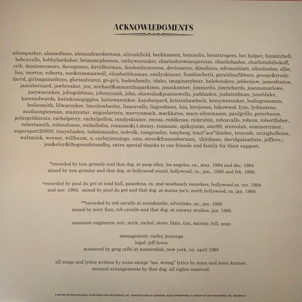 that dog. : Totally Crushed Out! (LP, Album, RE)