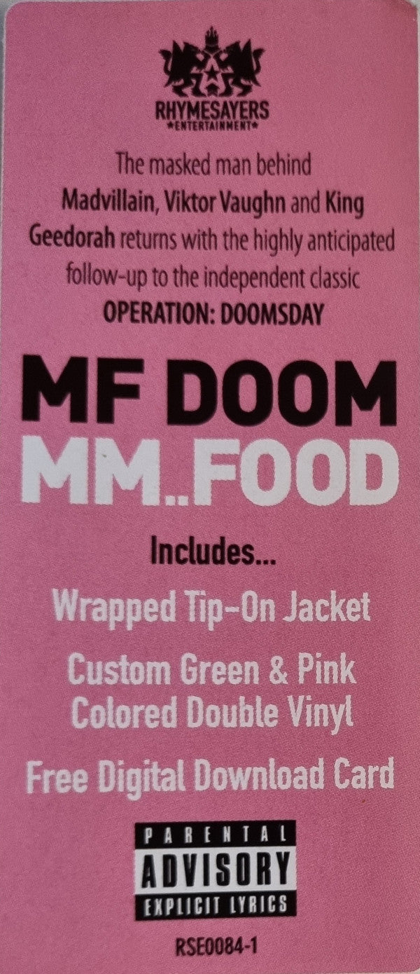 MF Doom : MM..Food (LP)