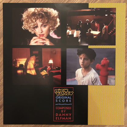Danny Elfman : Dick Tracy (Original Score) (LP, Album, Ltd, RE, Tra)
