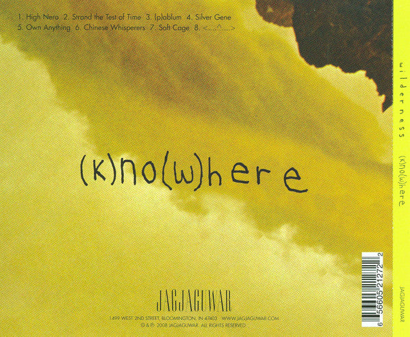 Wilderness : (k)no(w)here (CD, Album)