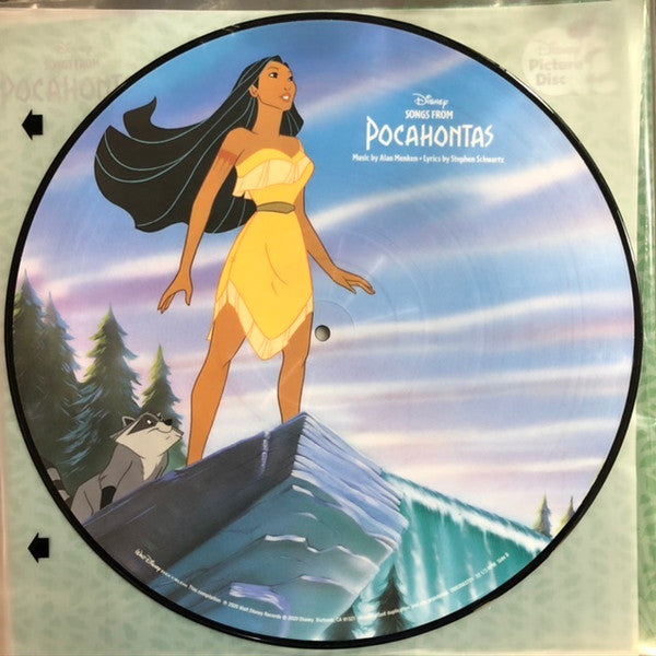 Alan Menken : Songs From Pocahontas (Soundtrack) (LP, Album, Comp, Pic)