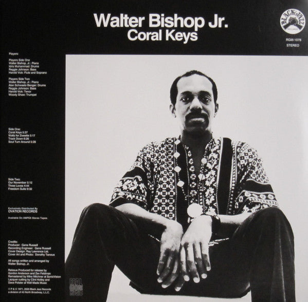Walter Bishop, Jr. : Coral Keys (LP, Album, RE)