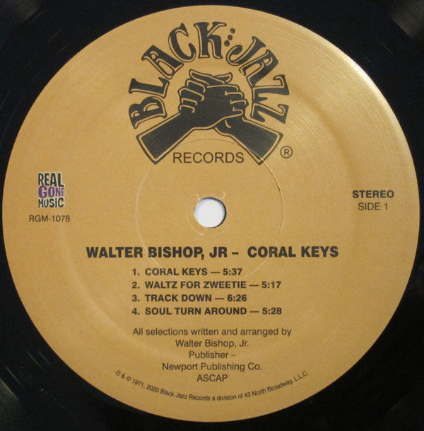 Walter Bishop, Jr. : Coral Keys (LP, Album, RE)