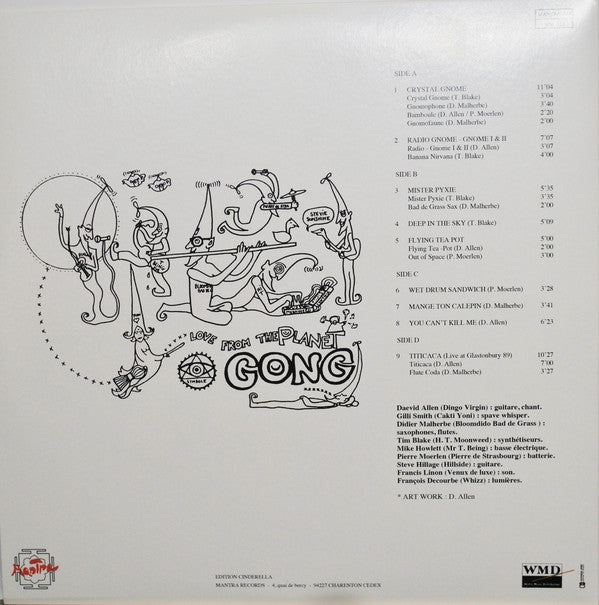 Gong : Live! At Sheffield 1974 (LP, Red + LP, Gre + Album, Dlx, RE, Col)