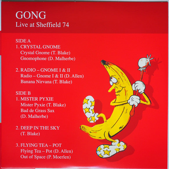 Gong : Live! At Sheffield 1974 (LP, Red + LP, Gre + Album, Dlx, RE, Col)