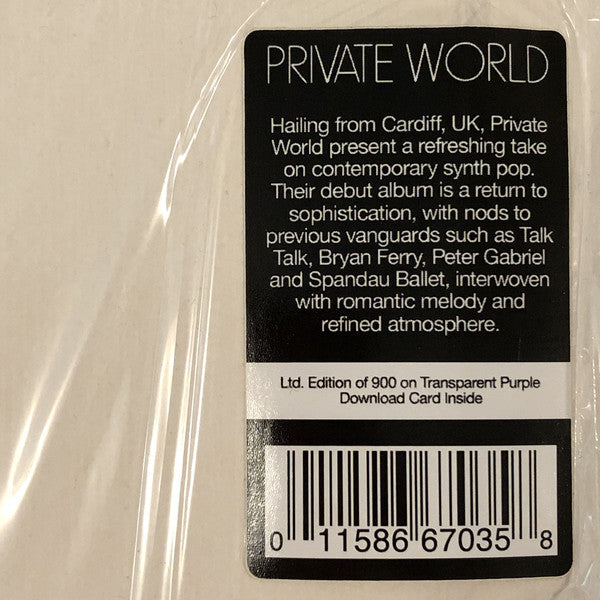 Private World (4) : Aleph (LP, Album, Cle)
