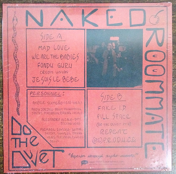 Naked Roommate : Do The Duvet (LP, Album, Ltd, Red)