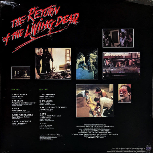 Various : The Return Of The Living Dead - Original Soundtrack (LP, Album, Ltd, RE, Cle)