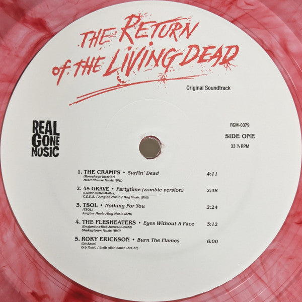 Various : The Return Of The Living Dead - Original Soundtrack (LP, Album, Ltd, RE, Cle)