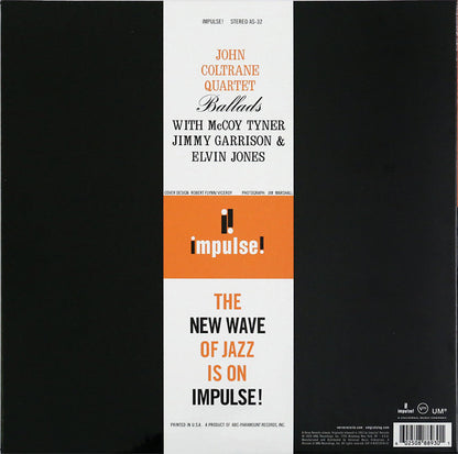 The John Coltrane Quartet : Ballads (LP, Album, RE, 180)