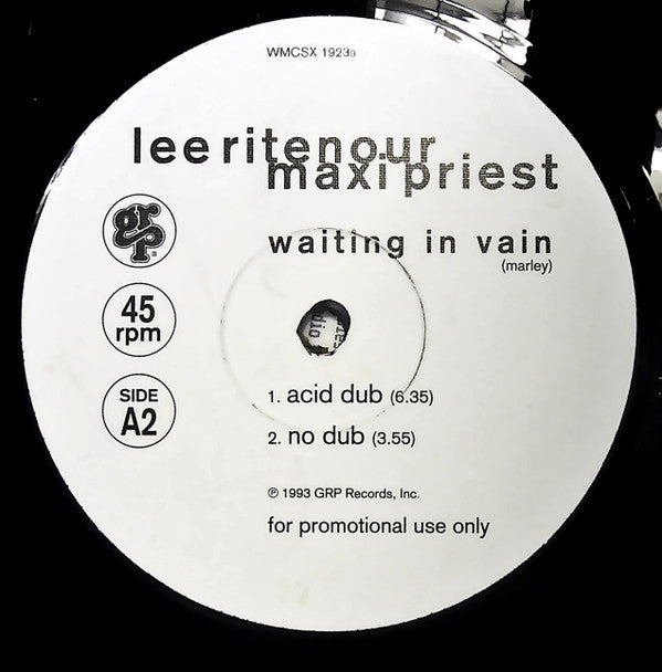 Lee Ritenour Featuring Maxi Priest : Waiting In Vain (12", Promo)