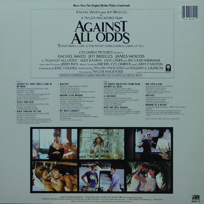 Various : Against All Odds (Music From The Original Motion Picture Soundtrack) (LP, Album, SP )