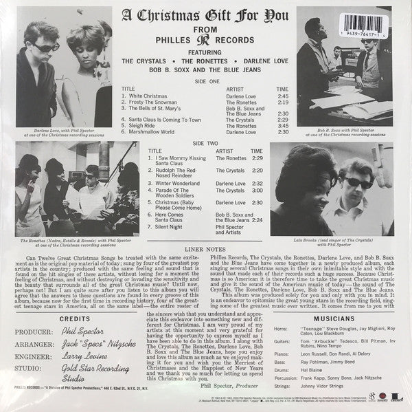 Various : A Christmas Gift For You From Philles Records (LP, Album, RE)