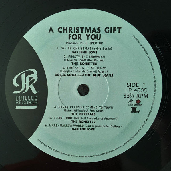 Various : A Christmas Gift For You From Philles Records (LP, Album, RE)