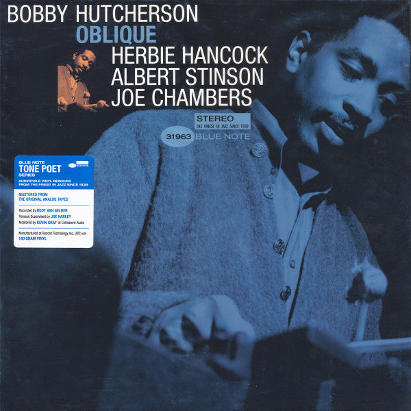 Bobby Hutcherson : Oblique (LP, Album, RE, 180)