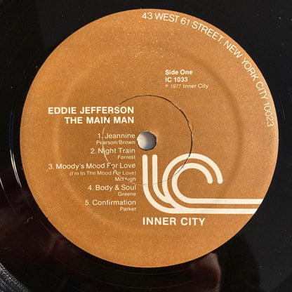 Eddie Jefferson : The Main Man (LP, Album, Bro)