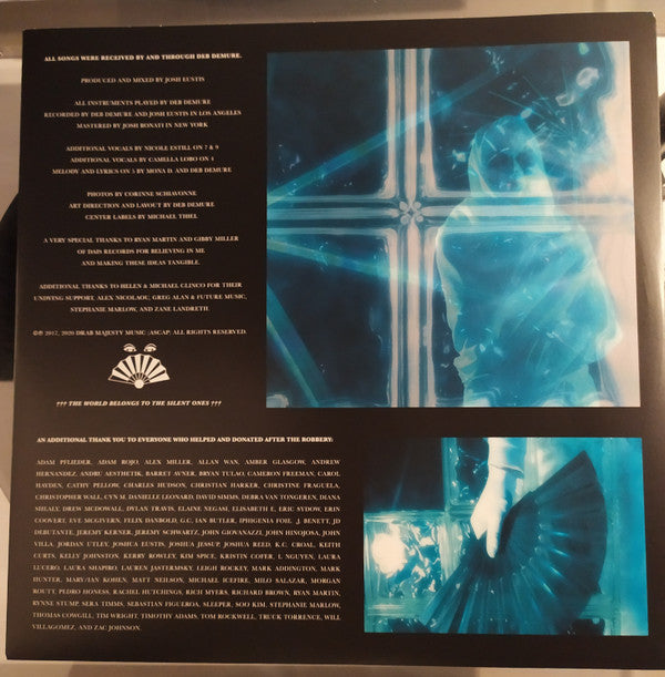 Drab Majesty : The Demonstration (LP, Album, RP)
