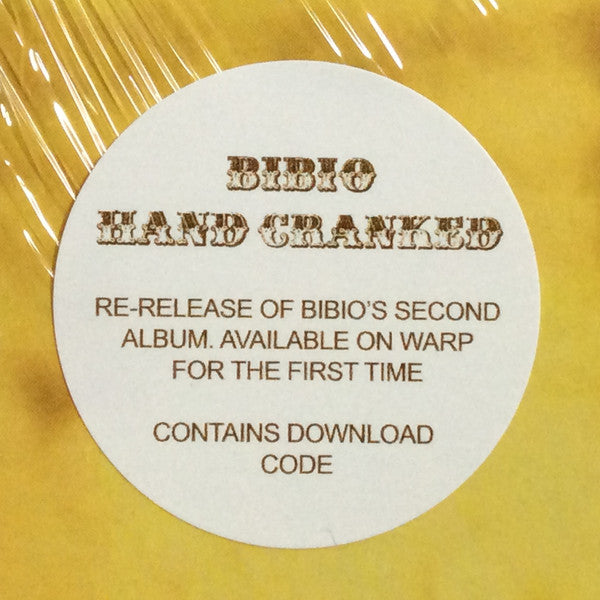 Bibio : Hand Cranked (LP, Album, RE)