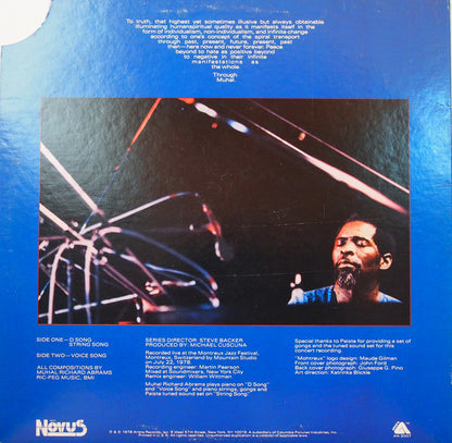 Muhal Richard Abrams : Spiral: Live At Montreux 1978 (LP, Album)