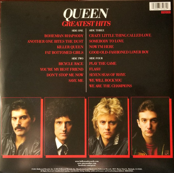 Queen : Greatest Hits (2xLP, Comp, RE, 180)