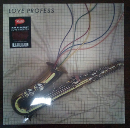 Mac Blackout : Love Profess (LP, Whi)