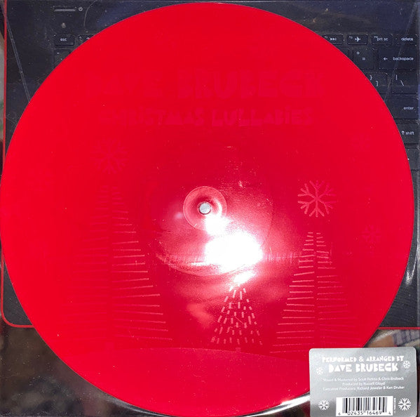 Dave Brubeck : Christmas Lullabies (12", S/Sided, Etch, Red)
