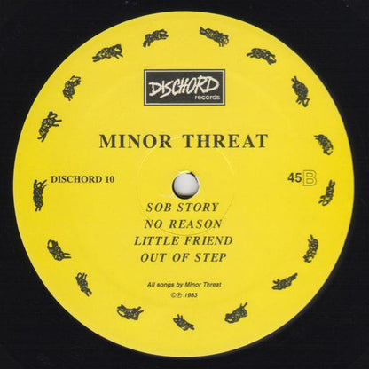 Minor Threat : Out Of Step (12",45 RPM,EP,Reissue,Remastered)