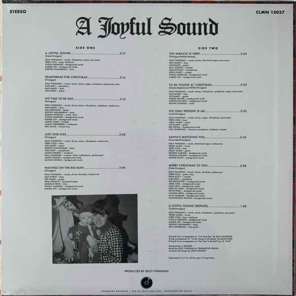 Kelly Finnigan : A Joyful Sound (LP, Album, Ltd, Gre)