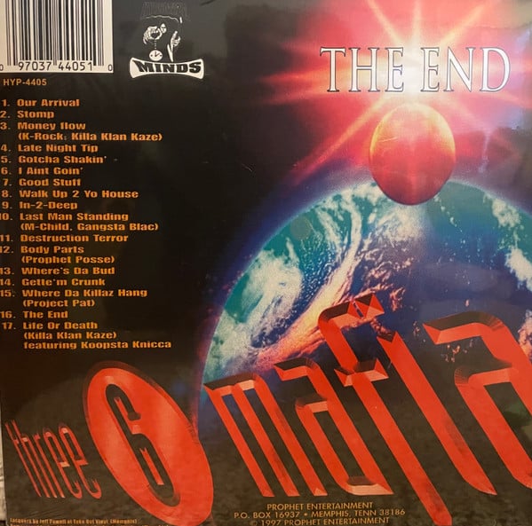 Three 6 Mafia - The End (2xLP, Album, Ltd, RE, Ora)