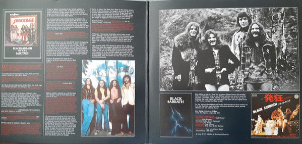 Black Sabbath : Sabotage (LP, Album, RE, RM, 180)