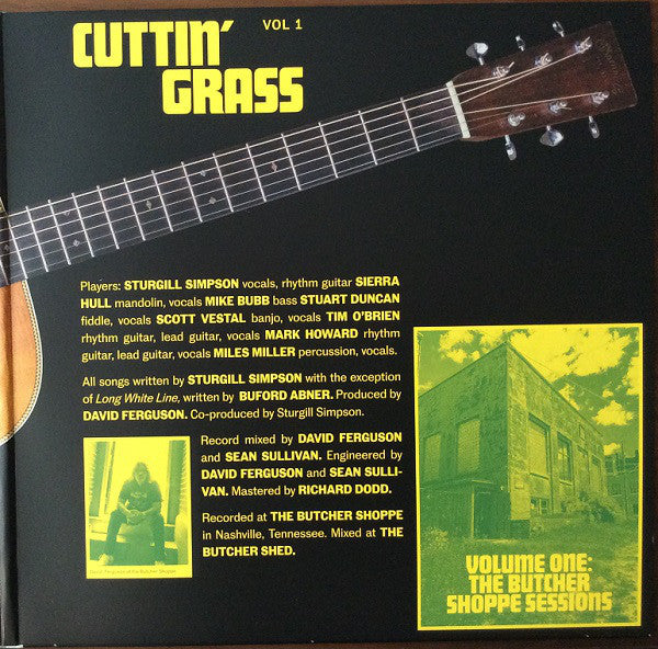 Sturgill Simpson : Cuttin' Grass - Vol. 1 (The Butcher Shoppe Sessions) (2xLP, Album)