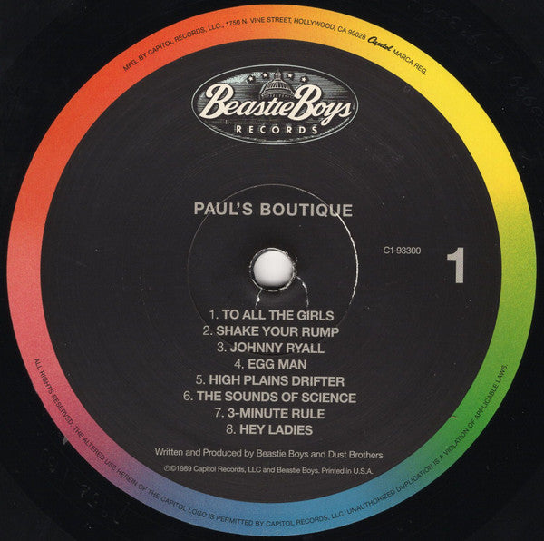 Beastie Boys : Paul's Boutique (LP, Album, RE, RM, Dou)