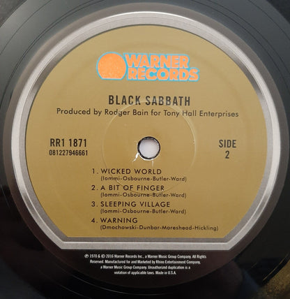 Black Sabbath : Black Sabbath (LP,Album,Reissue,Stereo)
