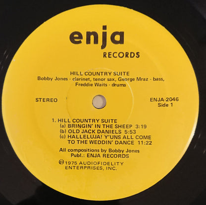 Bobby Jones (2) / George Mraz / Freddie Waits : Hill Country Suite (LP, Album)