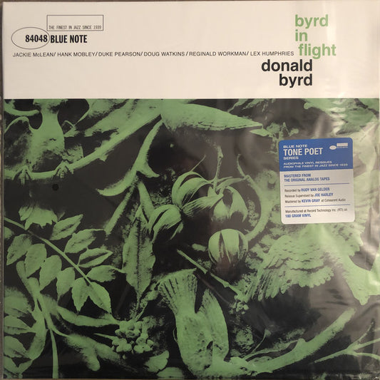 Donald Byrd : Byrd In Flight (LP, Album, RE, 180)