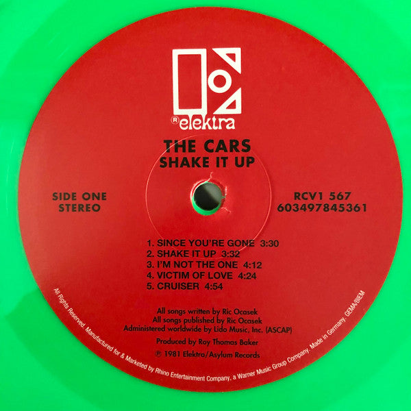 The Cars : Shake It Up (LP, Album, Ltd, RE, RM, Gre)