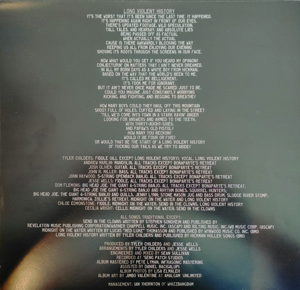 Tyler Childers : Long Violent History (LP, Album)