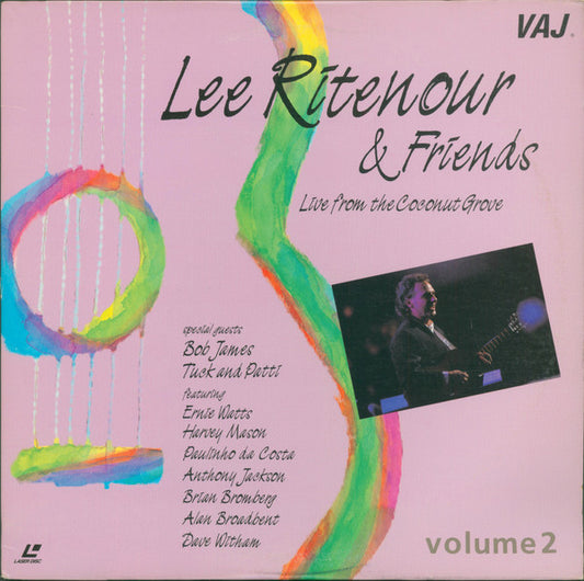 Lee Ritenour : Lee Ritenour & Friends Live From The Coconut Grove (Volume 2) (Laserdisc, 12", S/Sided, NTSC, CLV)