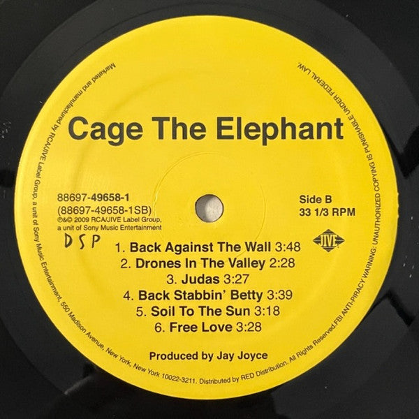Cage The Elephant : Cage The Elephant (LP, Album, RE)