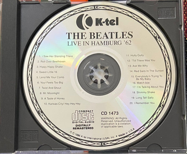 Buy The Beatles : Live In Hamburg '62 (CD, Album) Online for a