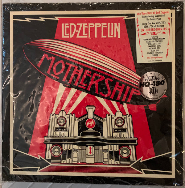 Led Zeppelin : Mothership (Box, Emb + 4xLP, Comp, RE, RM, RP, 180)