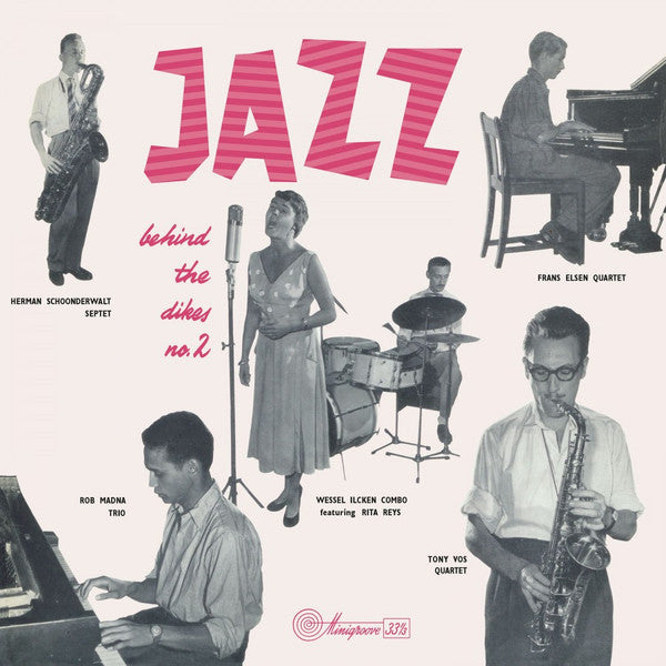 Various : Jazz Behind The Dikes No. 2 (LP, Comp, Ltd, RE, RM, 180)