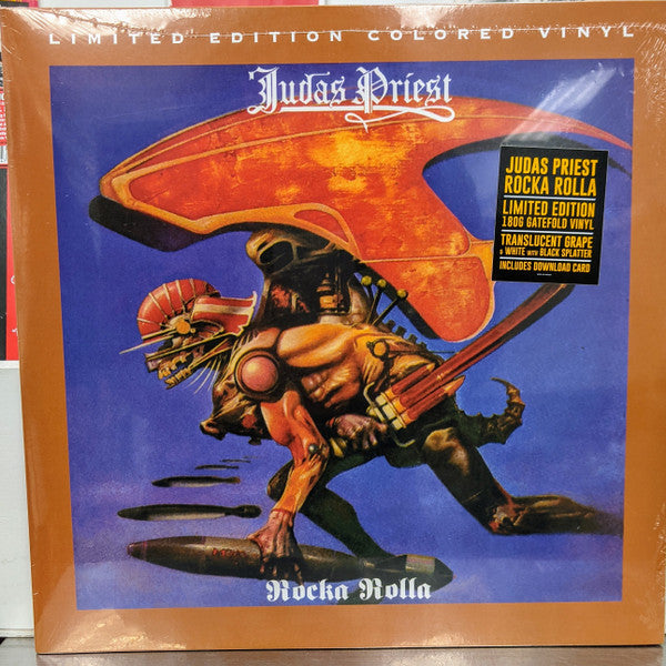 Judas Priest : Rocka Rolla (LP, Album, Ltd, RE, Tra)